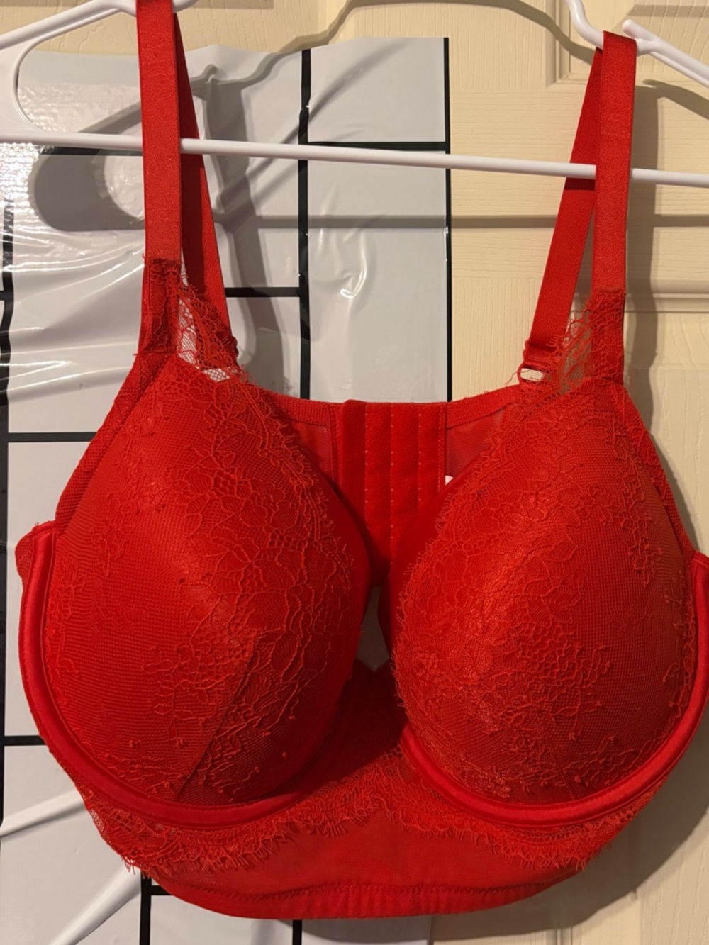 New Auden Red Bra